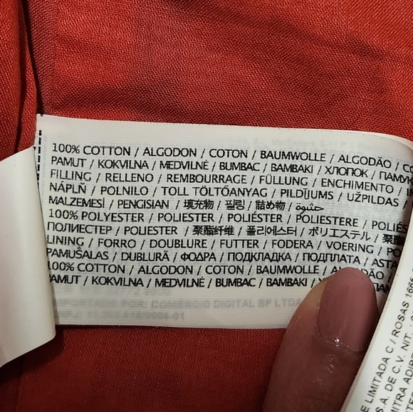 Mango Quilted Cotton Jacket XS - Picture 6 of 6